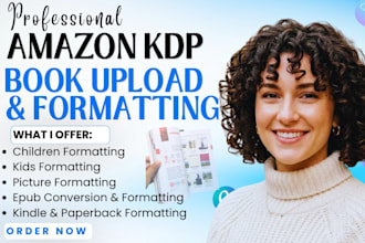 kdp upload kids children book formatting picture book formatting epub conversion