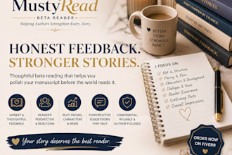 beta read or proofread, literary fiction historical fiction crime fiction book
