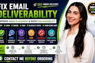 fix emails going to spam spf, dkim, dmarc setup and email deliverability