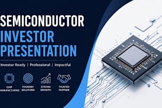 semiconductor presentation chip manufacturing investor deck foundry business PPT