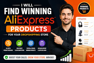 find winning aliexpress products for your dropshipping store