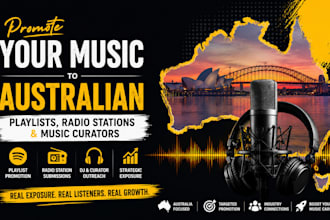 promote your music to australian playlists college radio stations and curators