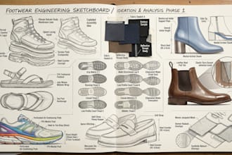 do shoe tech pack, sneakers, boots, footwear cad sole pattern for manufacturing