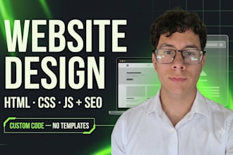 design a professional and modern website with SEO