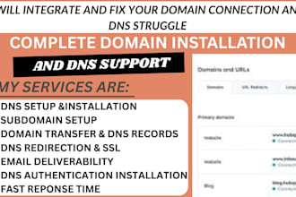 connect domain subdomain redirect or transfer domain fix dns struggle