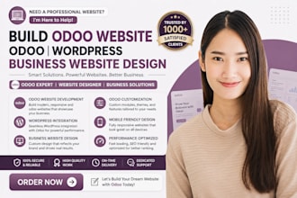 build odoo website odoo wordpress business website design odoo customization