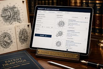 patent search prior art search patent drawings patent illustrator expert