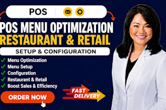 pos menu optimization restaurant retail setup configuration