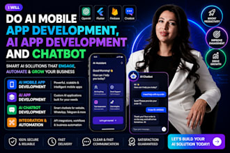 do ai mobile app development, ai app development and chatbot