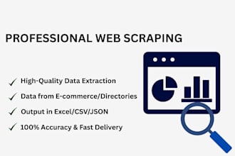 do professional b2b data extraction and web scraping