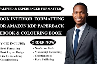 book interior formatting for amazon KDP paperback ebook, colouring book format