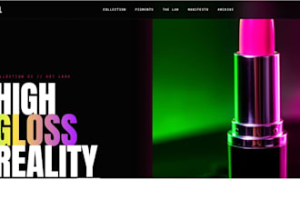 build a stunning wix or wordpress website for your beauty and cosmetics brand