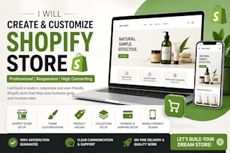 design a shopify store optimized for sales and growth