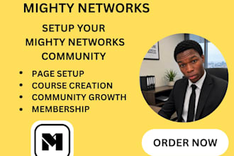be your mighty networks community and course expert