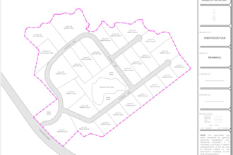site plan subdivision plotting and master plan