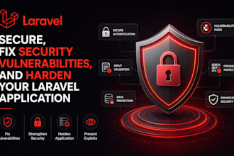laravel security issues and remove malware urgently