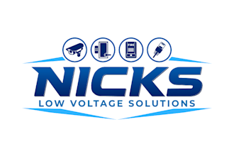 do make unique style nicks low voltage solutions digital mascot logo design