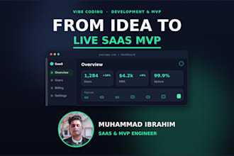 build your saas mvp from scratch with a modern frontend and backend