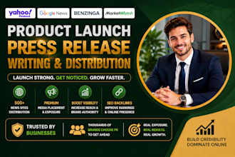 write a product launch press release for media coverage and ai visibility