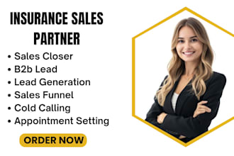 be insurance sales partner cold caller appointment setter cold calling b2b sales