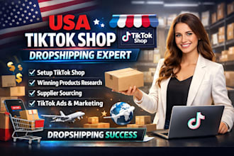 setup USA tiktok shop dropshipping tiktok marketing fix tiktok shop tiktok shop
