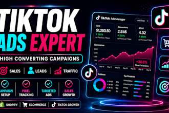 run tiktok ads campaign, tiktok advertising as your tiktok ads manager