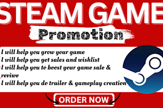 steam game promotion steam game wishlist and visibility steam marketing steam