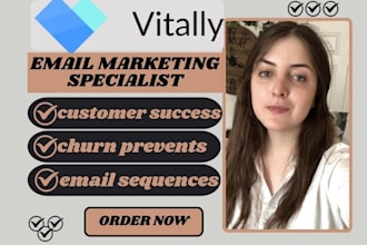 setup vitally customer success email sequences churn prevention email campaigns