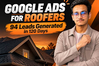 set up google ads for roofing and local service ads companies