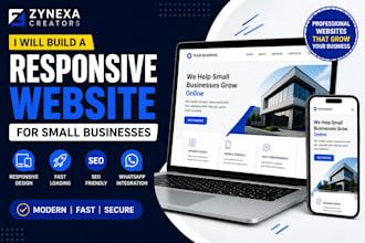 build a responsive website for small businesses
