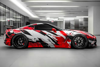 vehicle wrap car wrap van truck wrap design