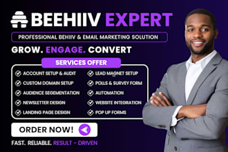 design beehiiv newsletter setup beehiiv landing page redesign beehiiv website