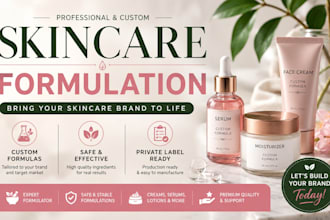 be yr cosmetic chemist skincare formulation product development cosmetic formula
