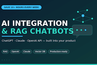 integrate openai chatgpt API and build a rag ai chatbot
