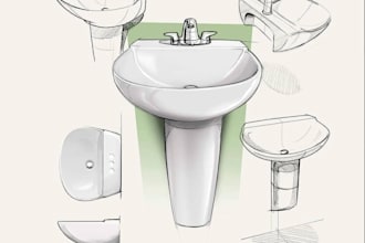 do industrial product design for door knob, bathroom wc, household, kitchen item