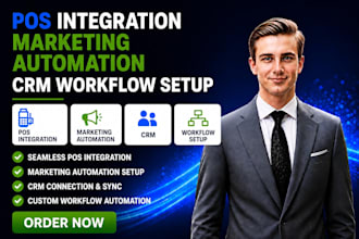 pos integration marketing automation CRM system setup