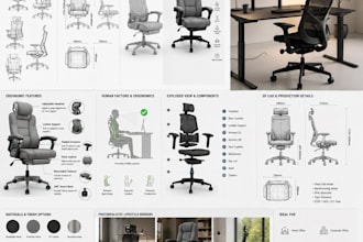 do product design for ergonomic workspace, wellness gadgets, sleep products