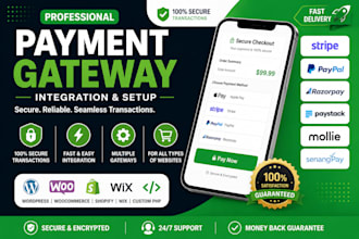 intergrate shopify payment, paypal, stripe and wise to your shopify store