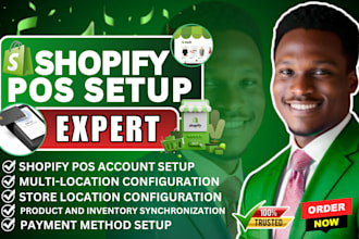 set up shopify pos for retail store, pop up shop, physical business