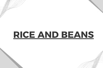 cook rice and beans