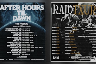 design a music poster for you