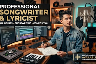 your lyricist and composer on your own, any genre