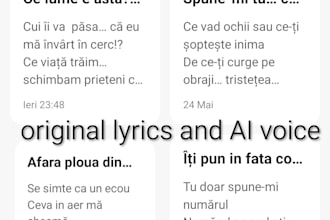 your lyricist and composer on your own, any genre
