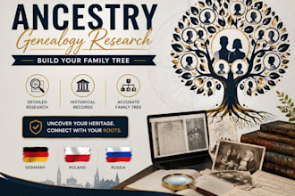 german polish russian ancestry genealogy research family tree