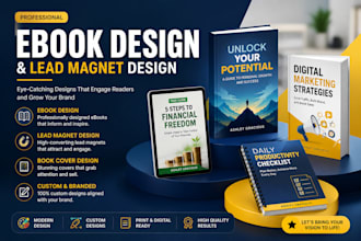 do ebook design,book formating,pdf,layout design,book cover design