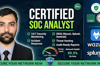 be your expert soc analyst for siem monitoring and log analysis