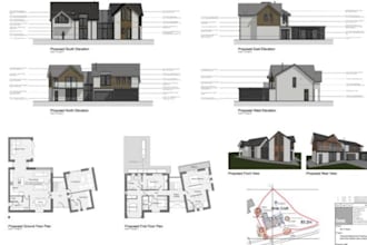create uk architectural plans and drawings for planning permission approval