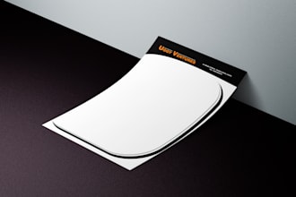 design a unique modern letterhead