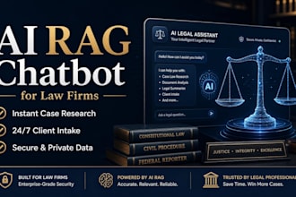 build private ai rag chatbot for law firms