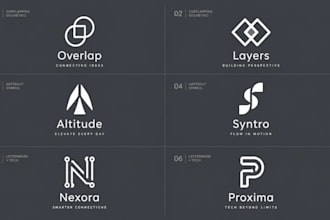 create unique vector silhouette and minimalist logo design